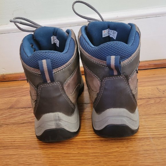 Timberland 9 Brown‎ Leather Hiking Work Boots Mt Maddsen Waterproof - Picture 4 of 8